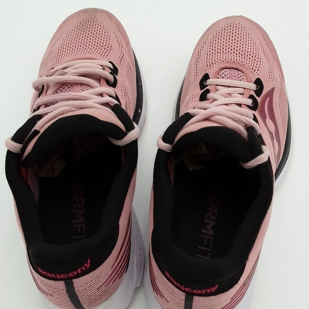 Saucony ride running sneakers women pink 9.5 perfect outdoor casual